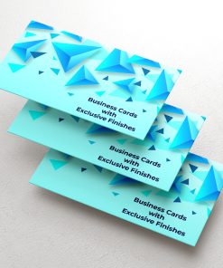 Business Cards with Exclusive Finishes