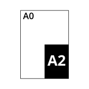 A2 (420 x 594 mm)